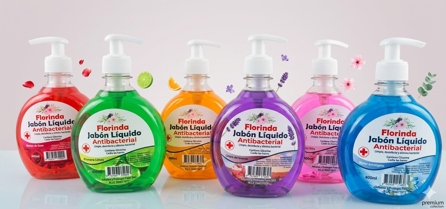 Florinda Jabón Líquido Antibacterial