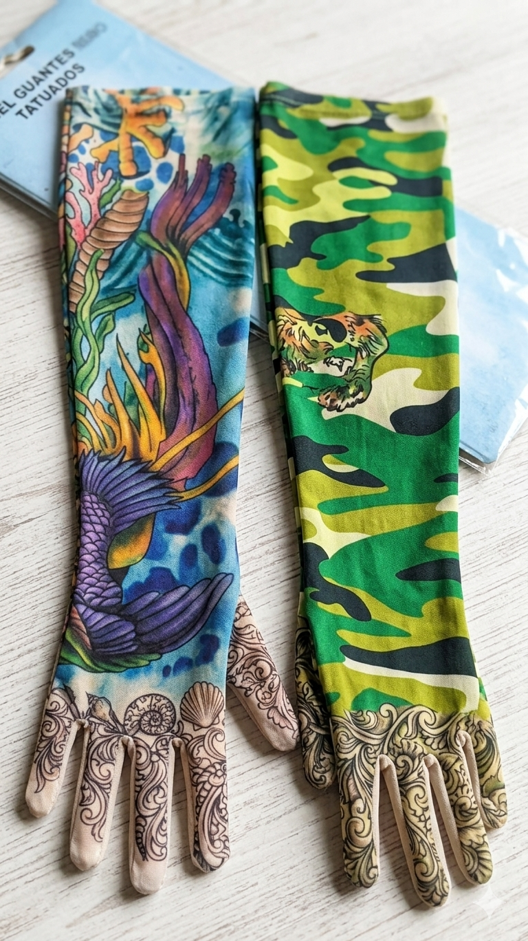 Guantes Tatuados